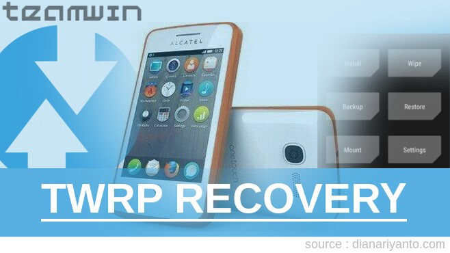 Cara Pasang TWRP Alcatel One Touch D920 (OT-D920) Tested
